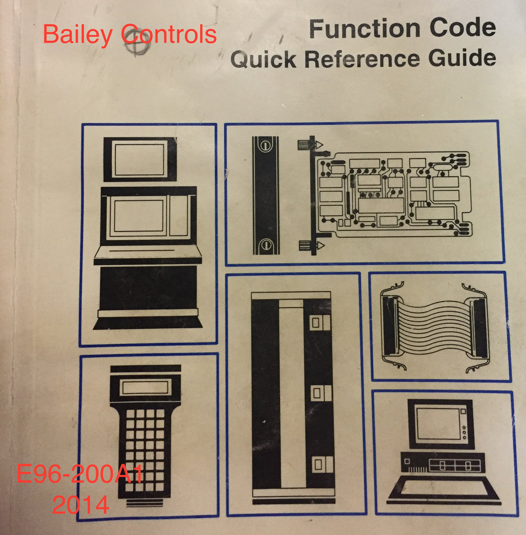 Bailey Controls Function Code Manual CD